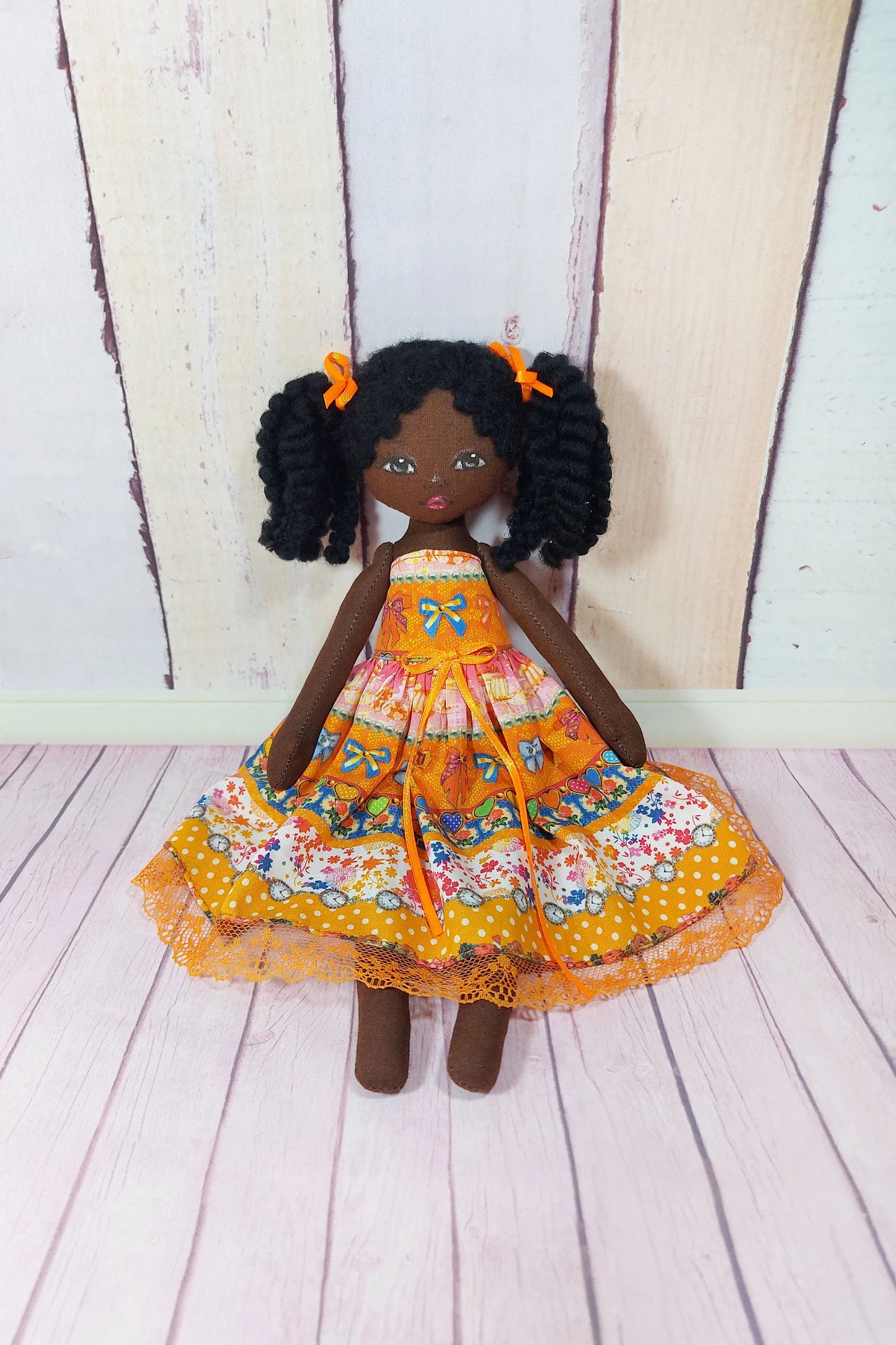 Handmade Decorative Textile Doll (Art Doll)