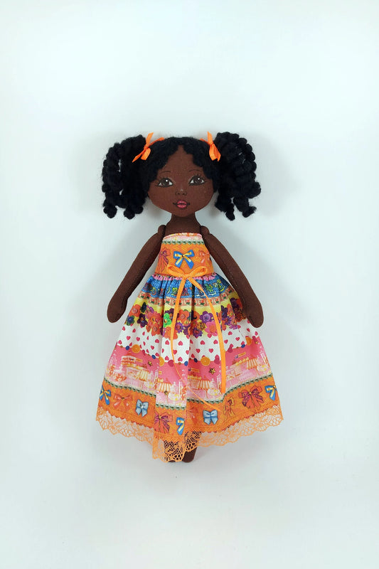 Handmade Decorative Textile Doll (Art Doll)
